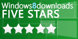5 stars award on Windows 8 Downloads