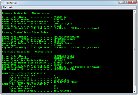 HDD Informer